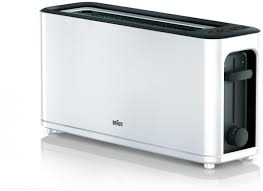 grille pain braun blanc , HT3010WH
