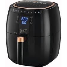 friteuse air fryer Black&Decker Digital air fryer 5.5L7 programmes,AF5539-B5 – Image 4