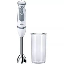 bras mixeur braun inox 1000 w + mini achoire MQ5230WH – Image 2