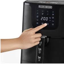 friteuse air fryer Black&Decker Digital air fryer 5.8L 7 programmes,AF700-B5 – Image 2
